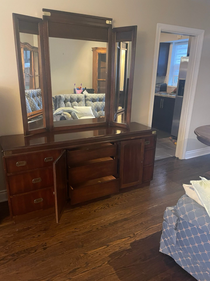 Dresser and Mirror