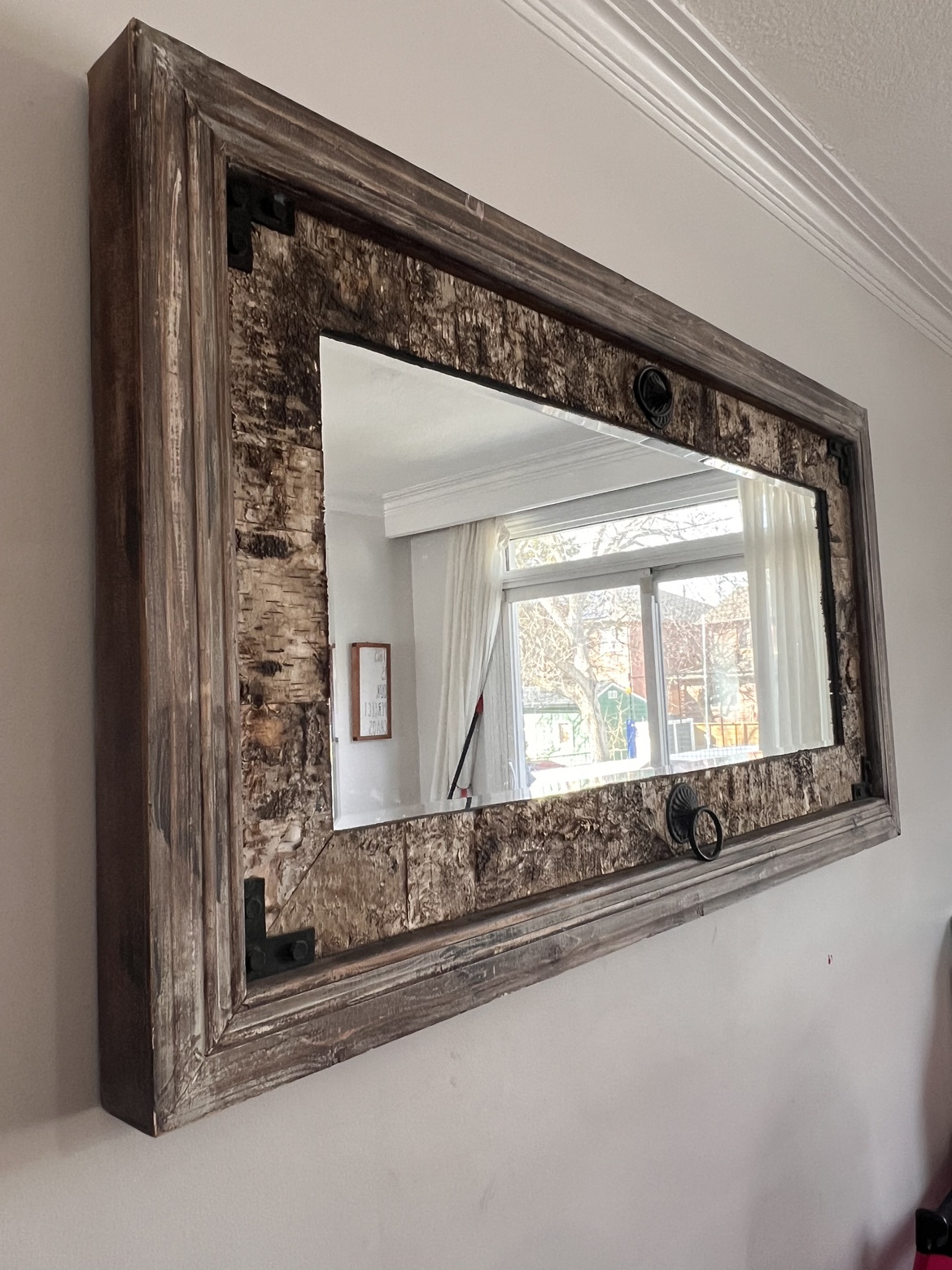 Mirror - gorgeous wooden mirror - photo 2