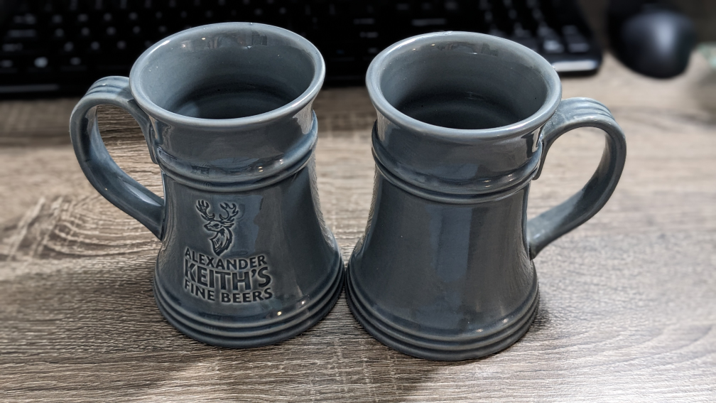 Set of Alexander Keith's Beer Steins