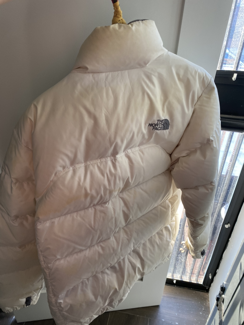 The North Face white down jacket M image indicator(6)