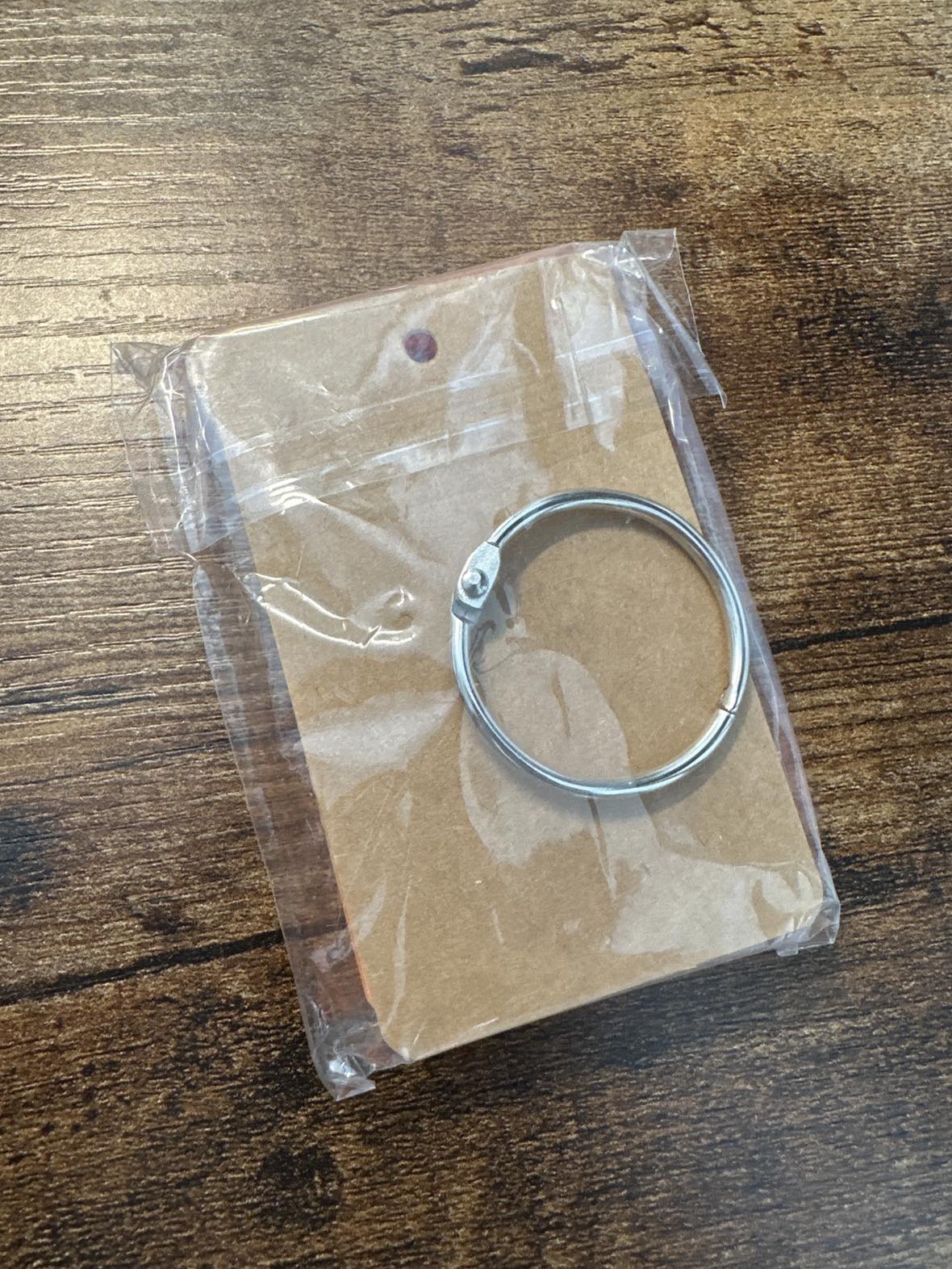 Cue card with rings #freecycle - photo 2