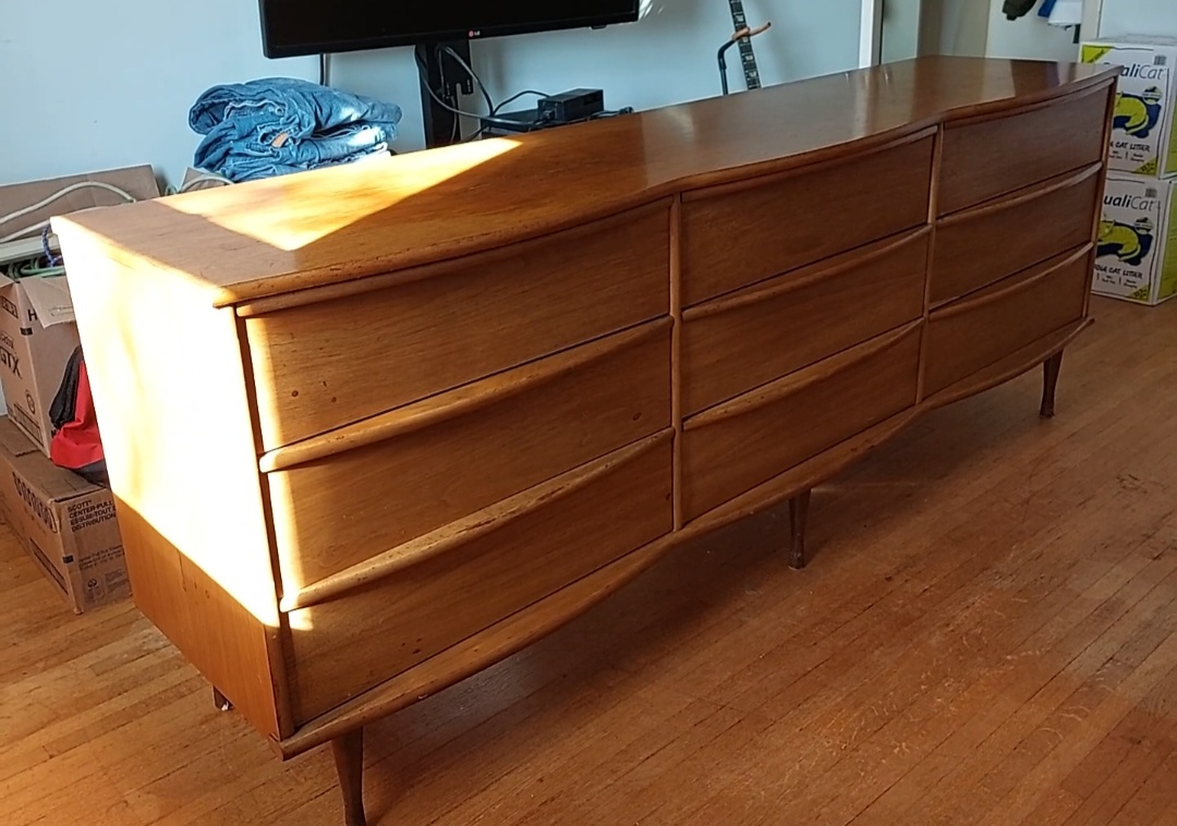 Long Wooden Dresser thumbnail