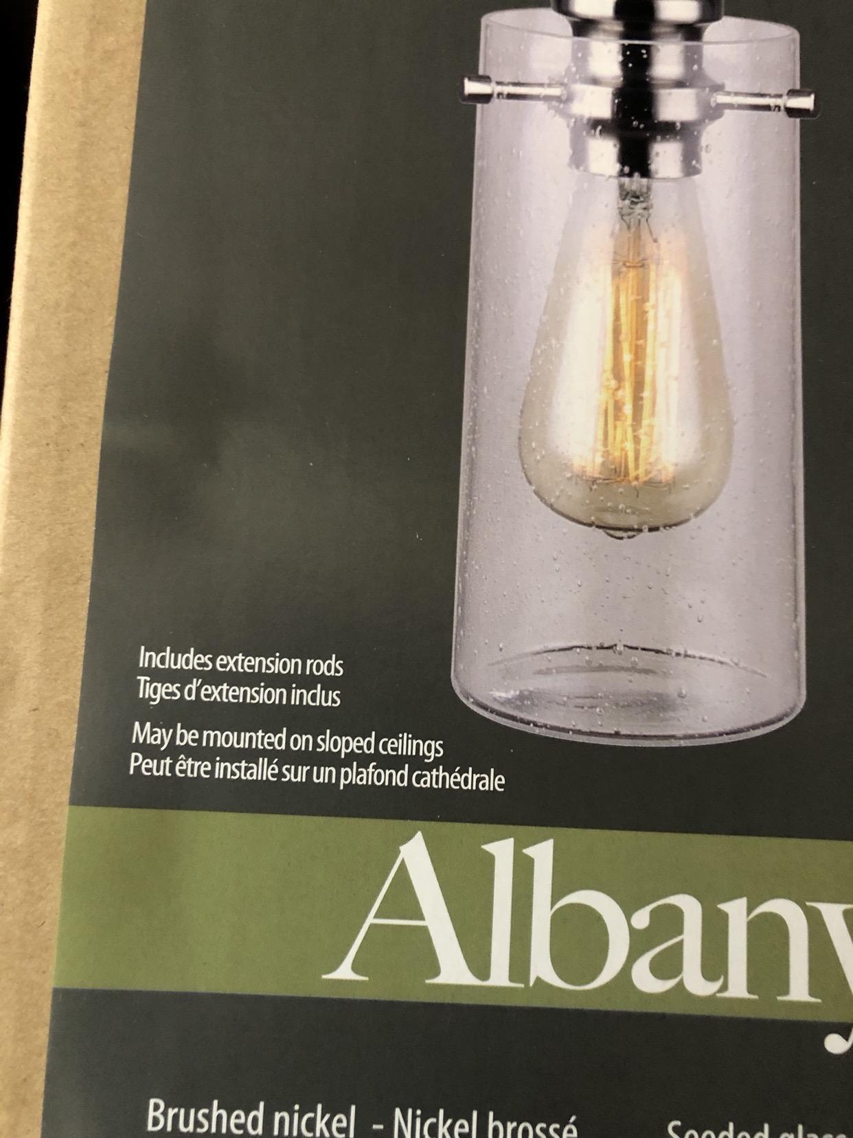 Albany Pendant light fixture. - photo 5