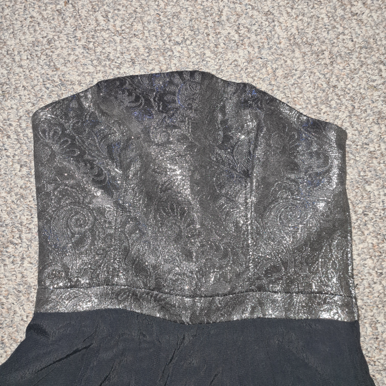 NAFNAF Black strapless dress image indicator(2)