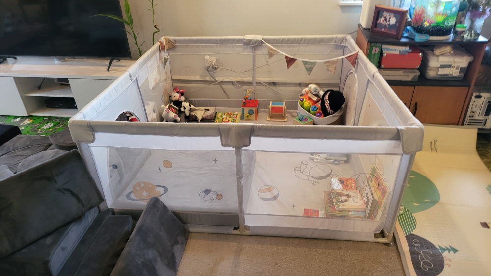 Infant playpen image indicator(3)