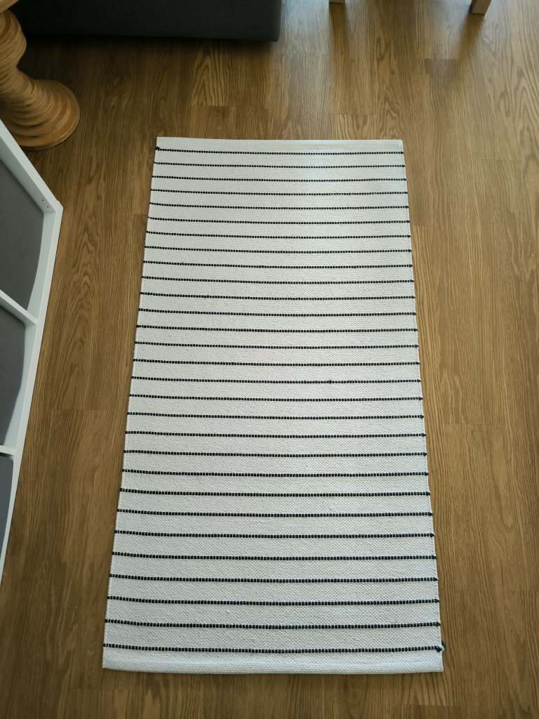 🥕Stripped Ikea area rug / runner