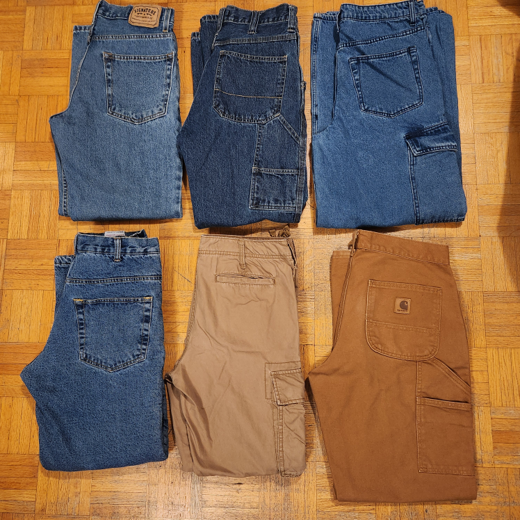 Carhartt, Levi's, Old Navy Pants thumbnail