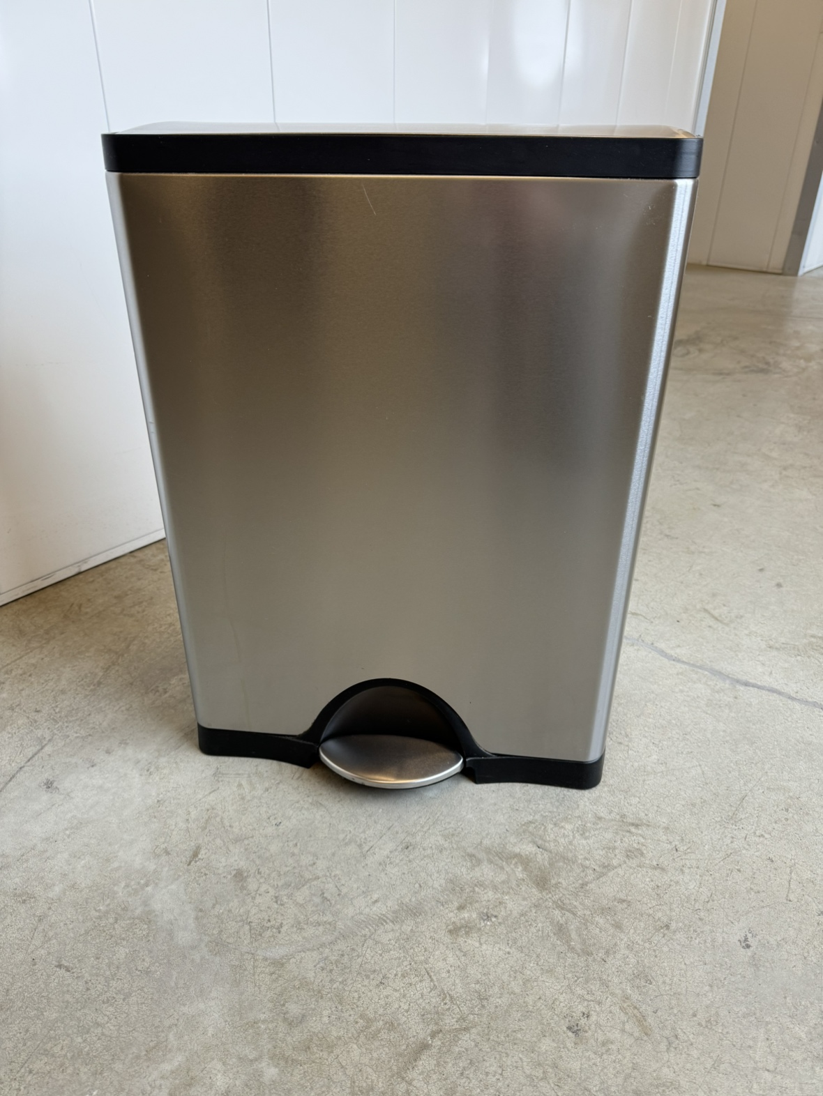 SimpleHuman Stainless Steel Dual Compartment Recycler - photo 2
