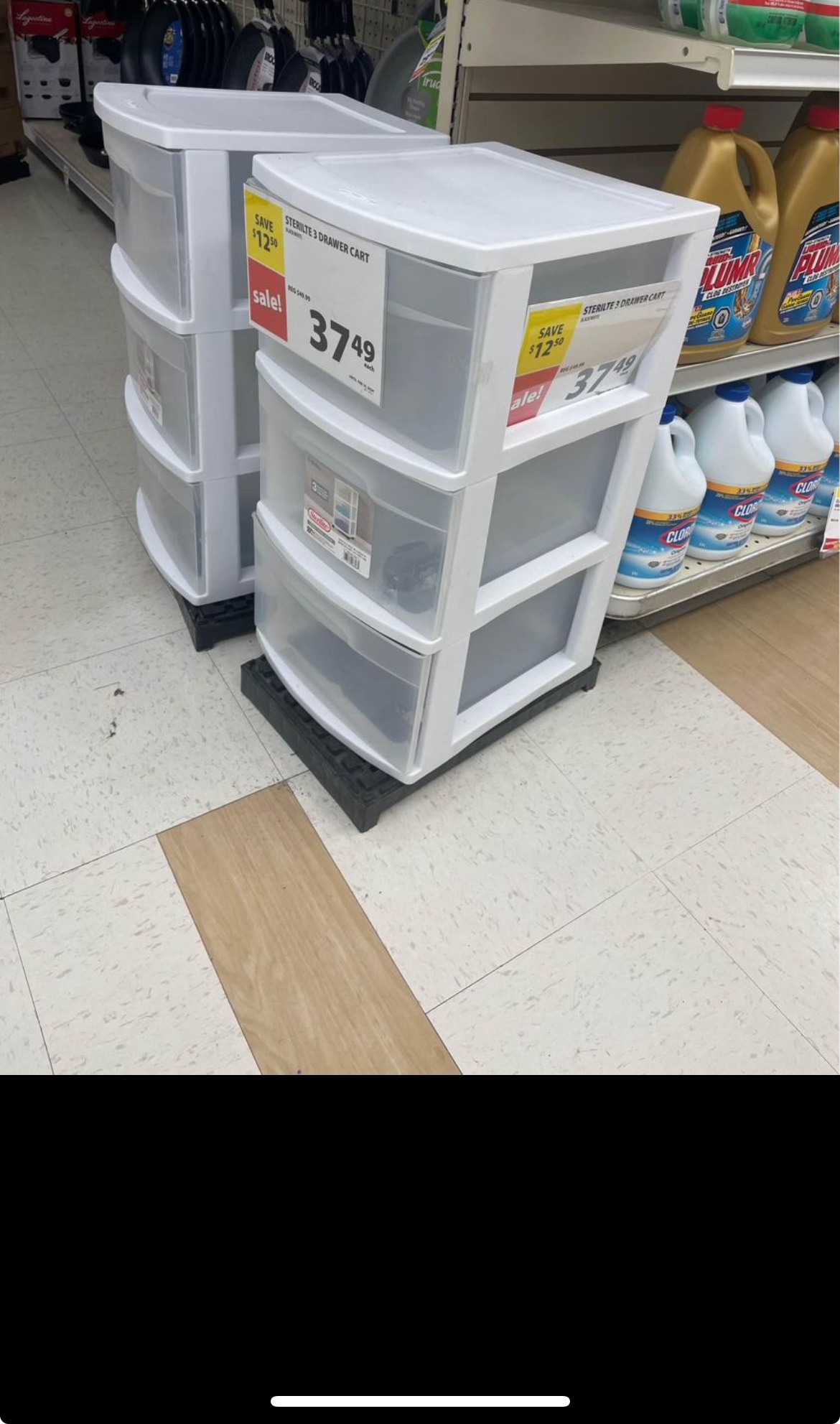 3 drawer storage unit on wheels image indicator(3)