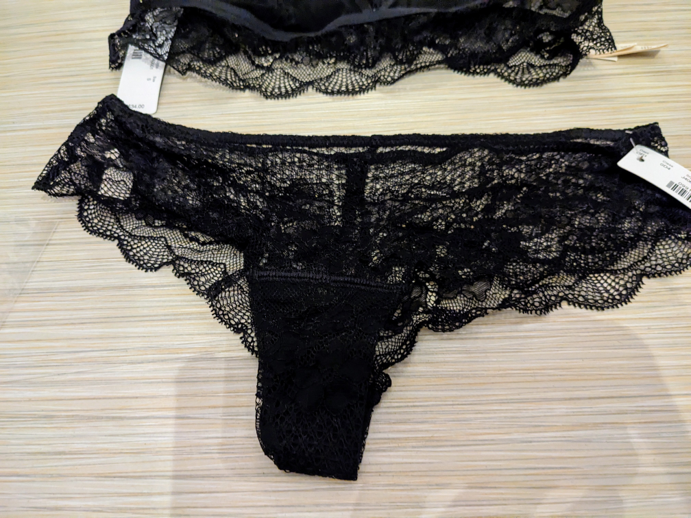 BNWT JCrew Black Lace Underwear Set 🥕 image indicator(4)