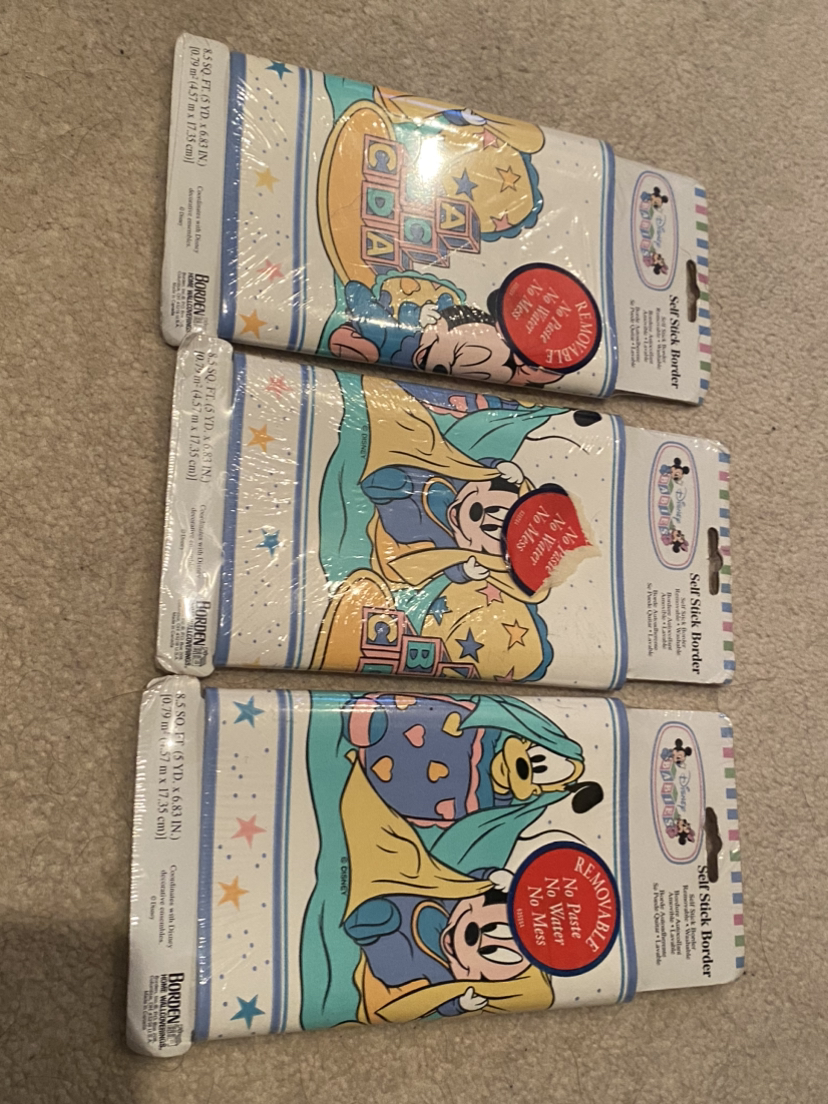 Disney kids self stick border 🥕 image indicator(2)