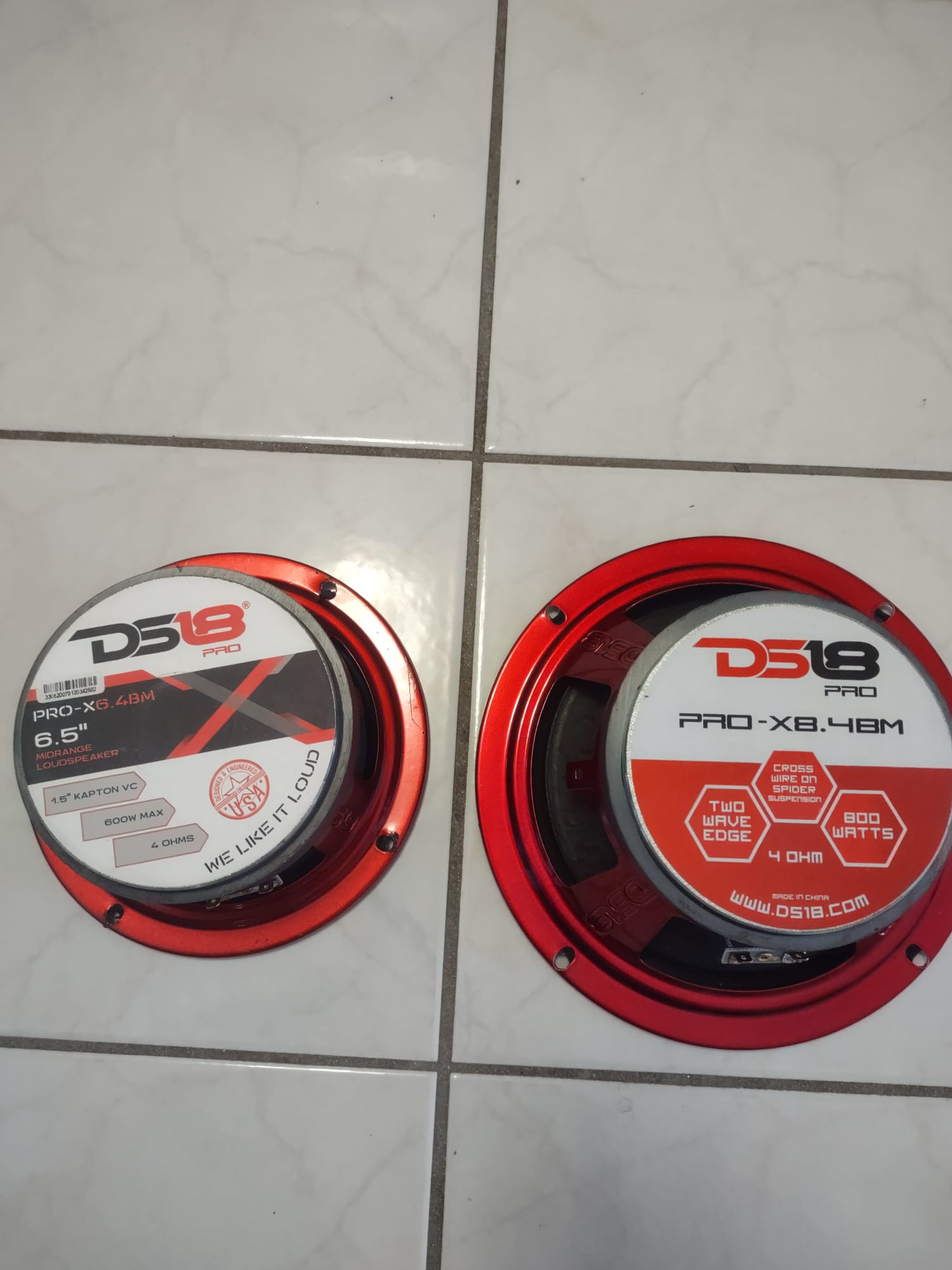 Ds18 Mid-range loud speakers  is 6   800w  8"  and 2  600w  6.5" - photo 4