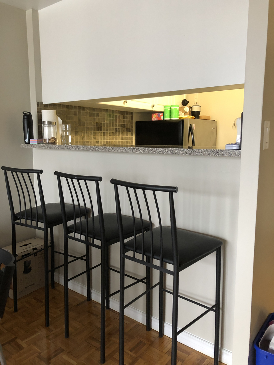 Black Bar Stools ($35 each)