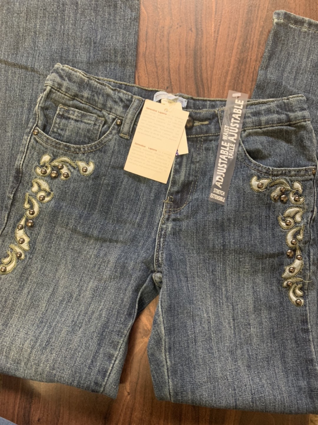 Genevieve Lapierre Jeans - Girls sz 10 thumbnail