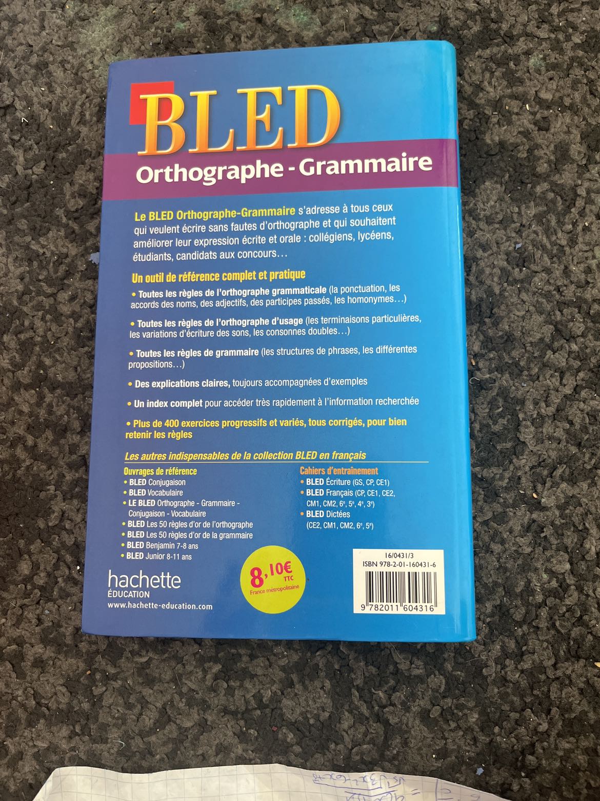 Bescherelle (French book for grammar) image indicator(2)