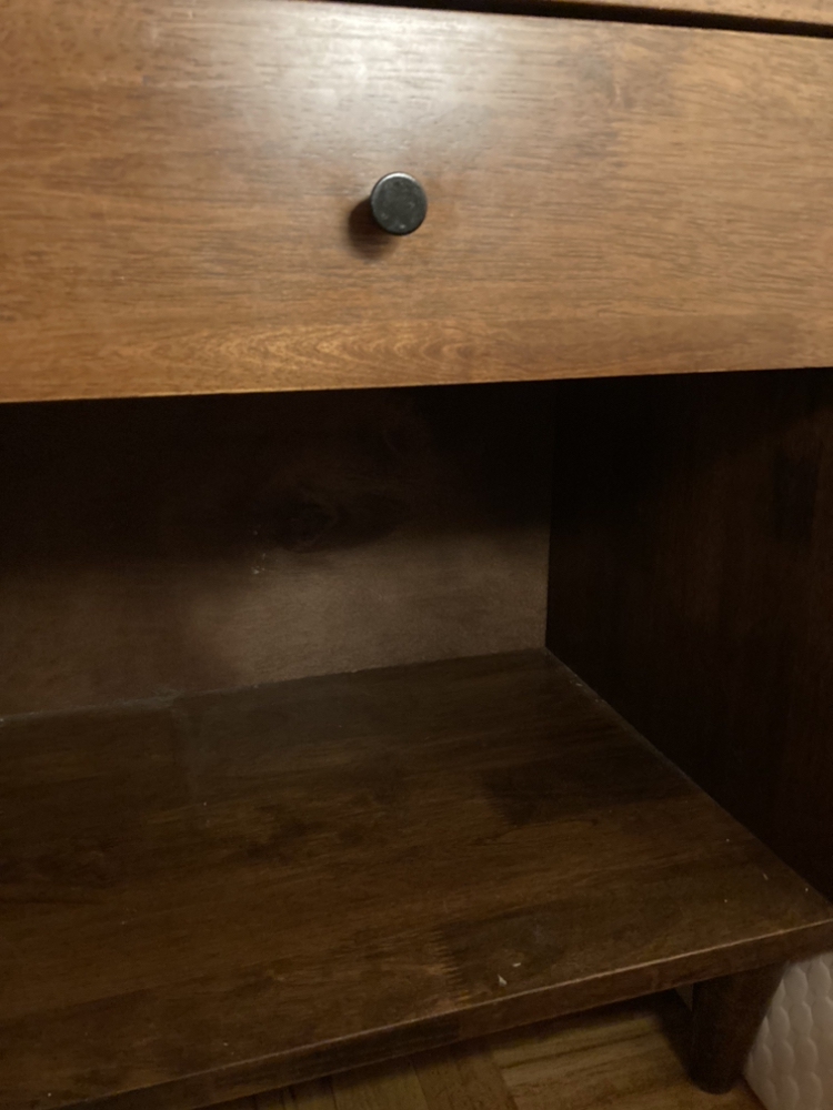 MOVING SALE - Oakwood Nightstand - photo 2