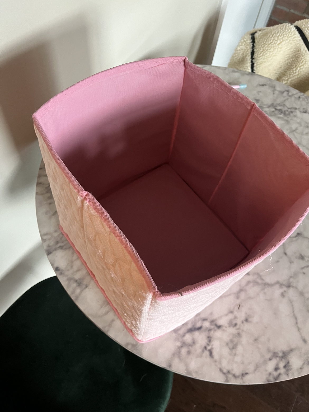 Pink Storage Cube #freecycle - photo 2
