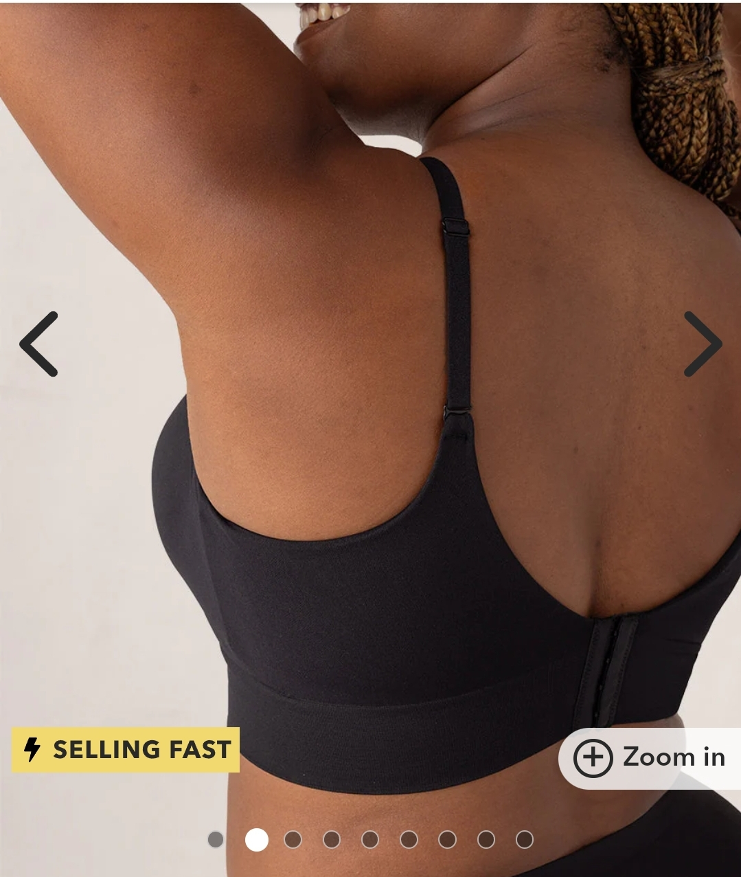 Shapermint Black Wireless Bra (M) image indicator(2)