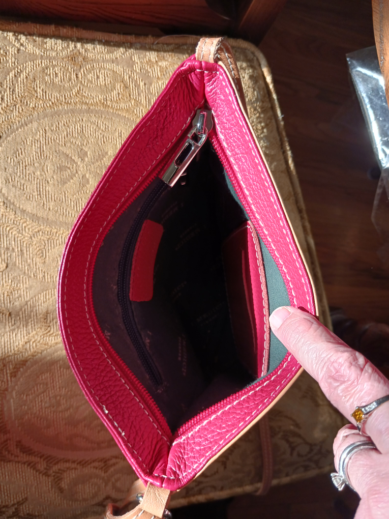 Cross Body/Shoulder Italian Leather handbag image indicator(3)