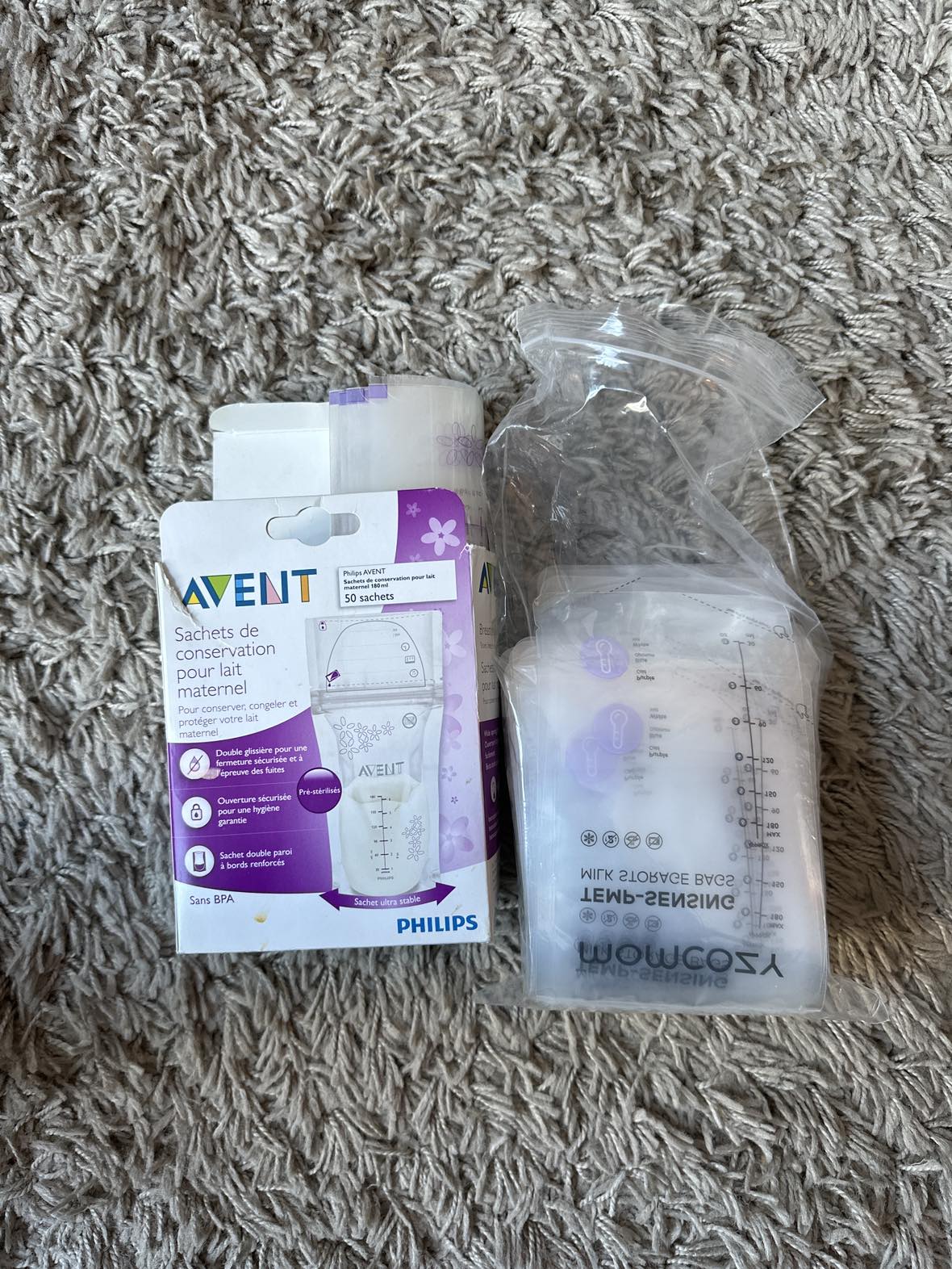 Lots of Breast Milk Storage Bags thumbnail