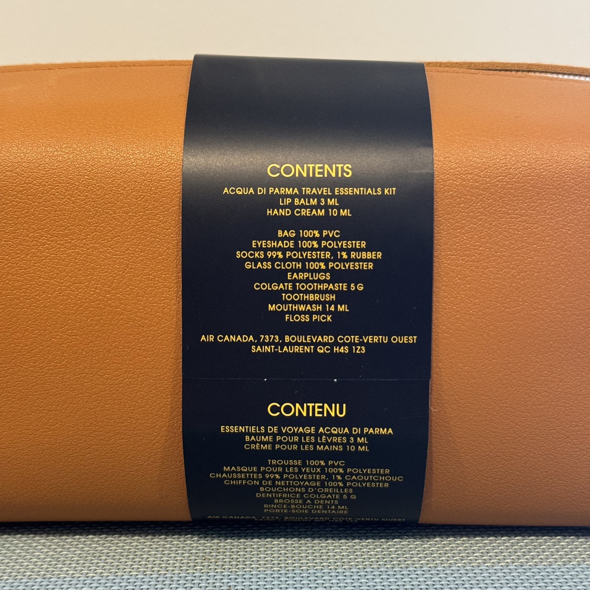 2024 Acqua Di Parma Air Canada Business Class Amenity Kit image indicator(3)