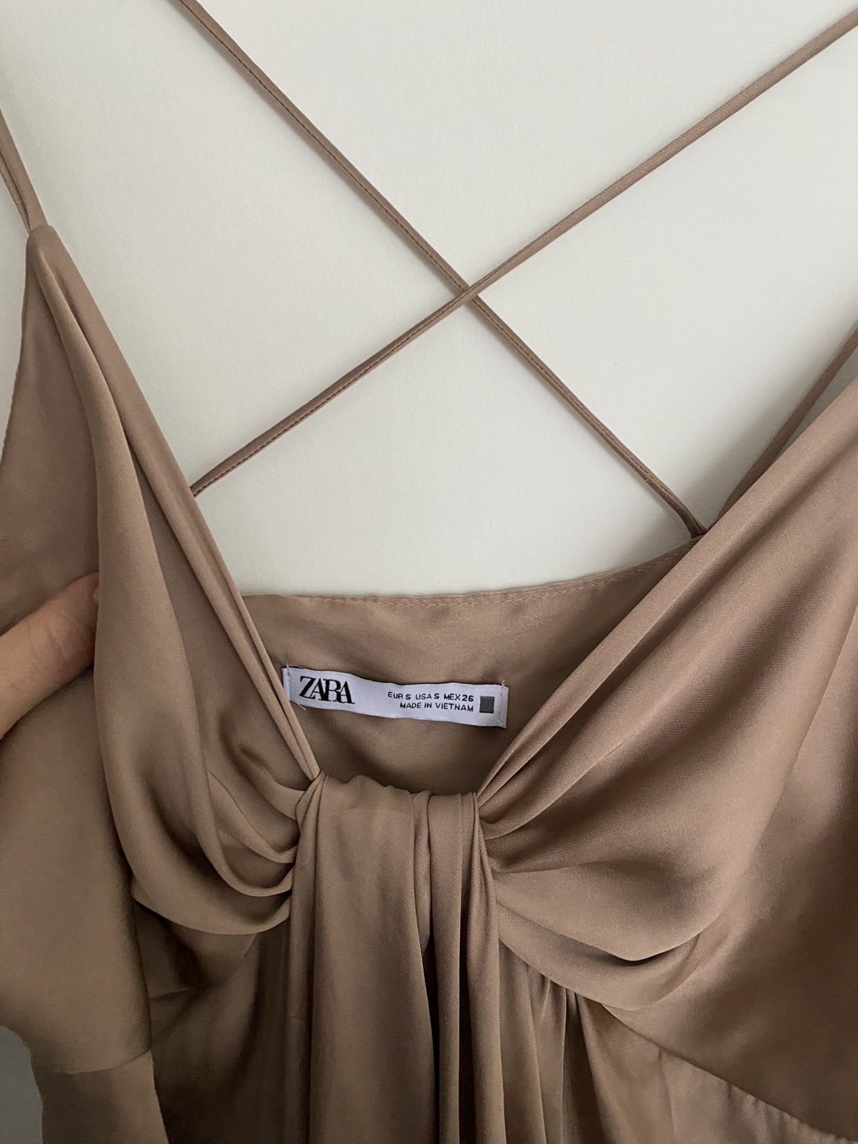 SATIN DRESS ZARA SMALL - photo 4