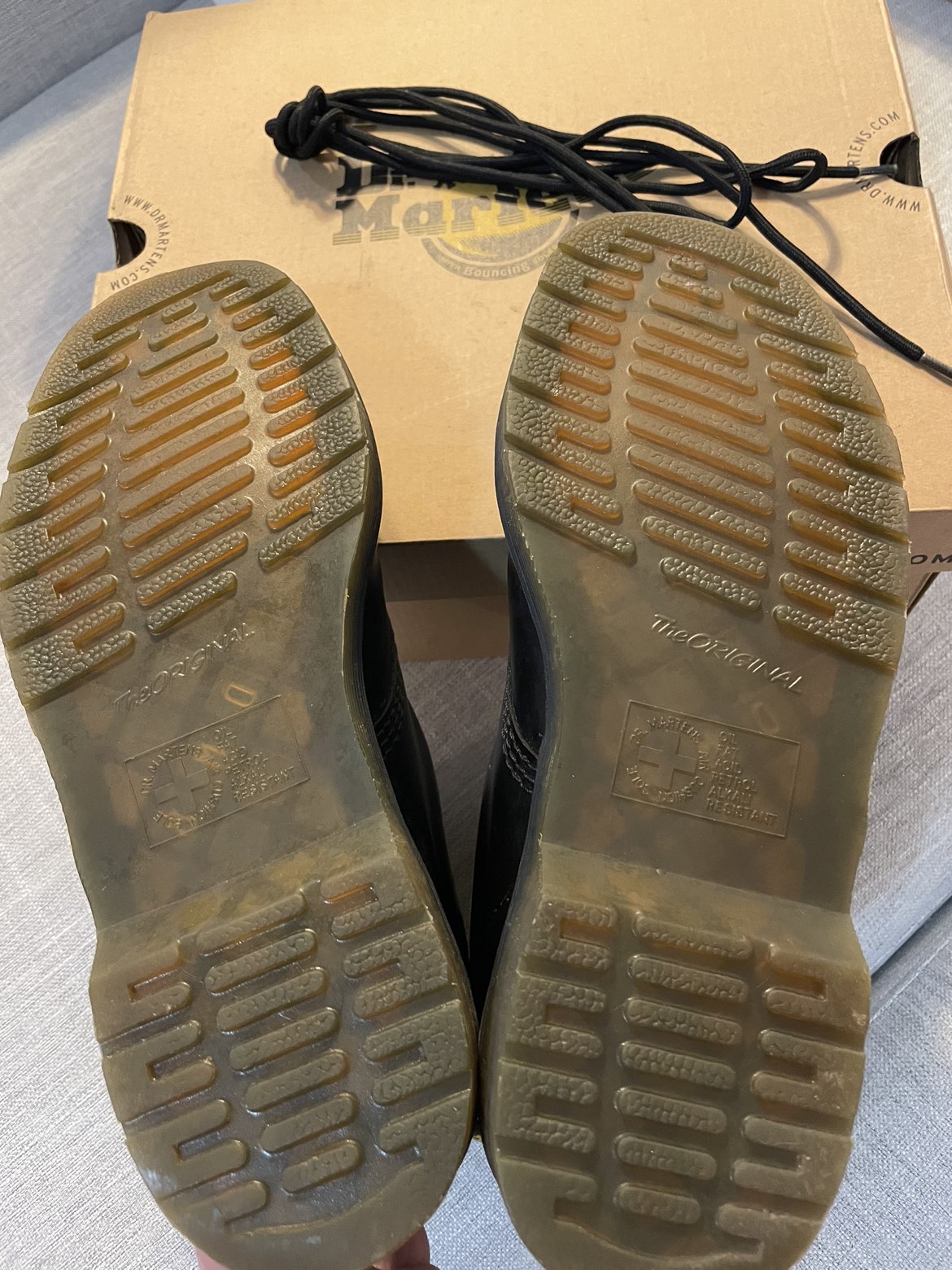 Dr. Martens 1460 SMOOTH LEATHER LACE UP BOOTS image indicator(4)