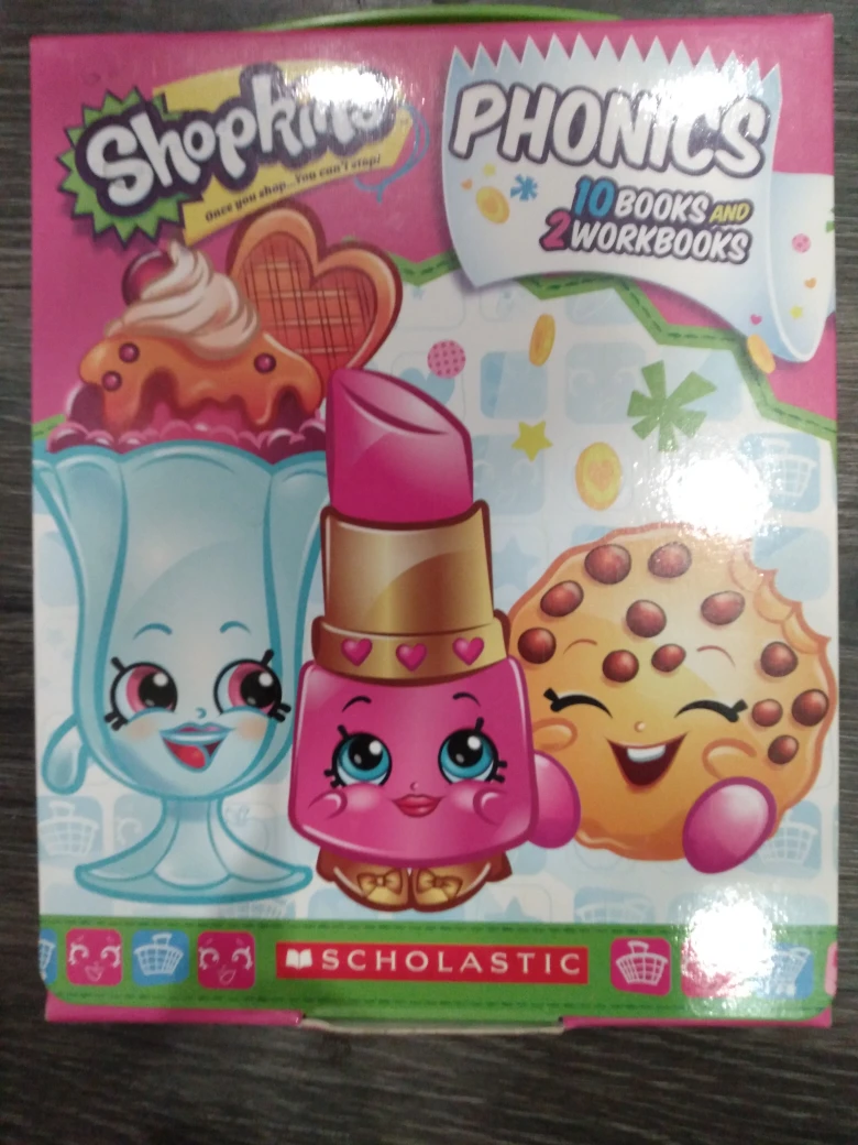 Shopkins phonics book pack