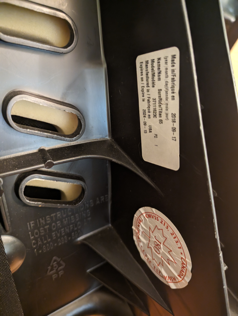 evenflo carseat - expires soon (09/15/24) 6monthsfromnow * image indicator(5)