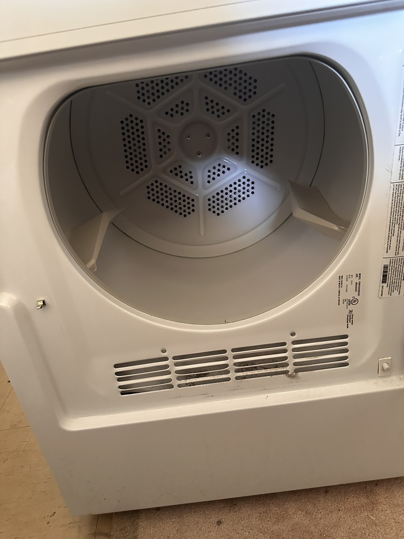 Front Load Electric Dryer - photo 2