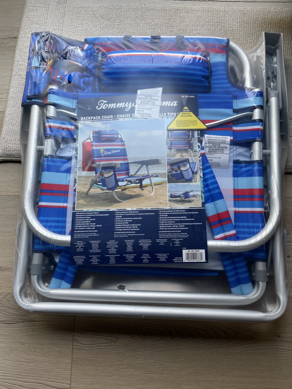 New-Tommy Bahama backpack beach chair x2 thumbnail