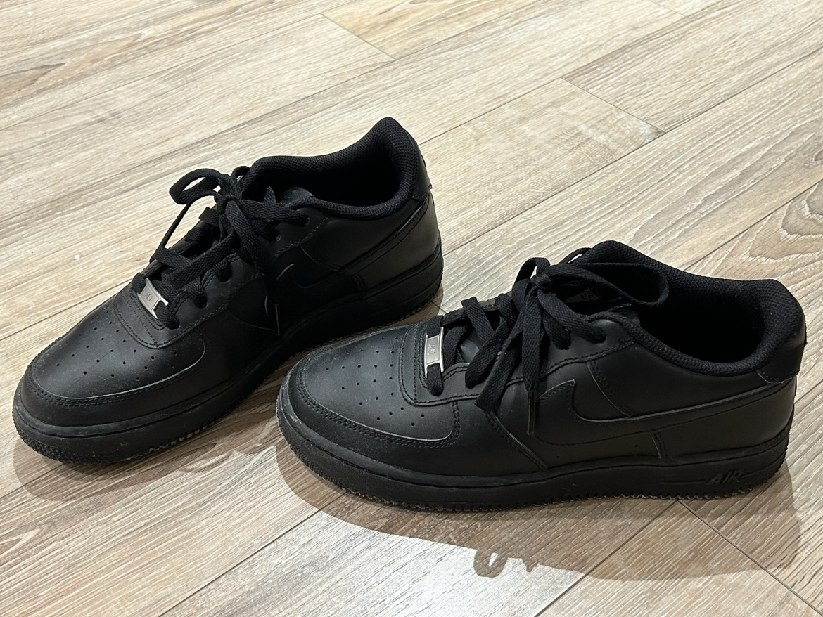 Black Nike Air Force size 6.5 - photo 3