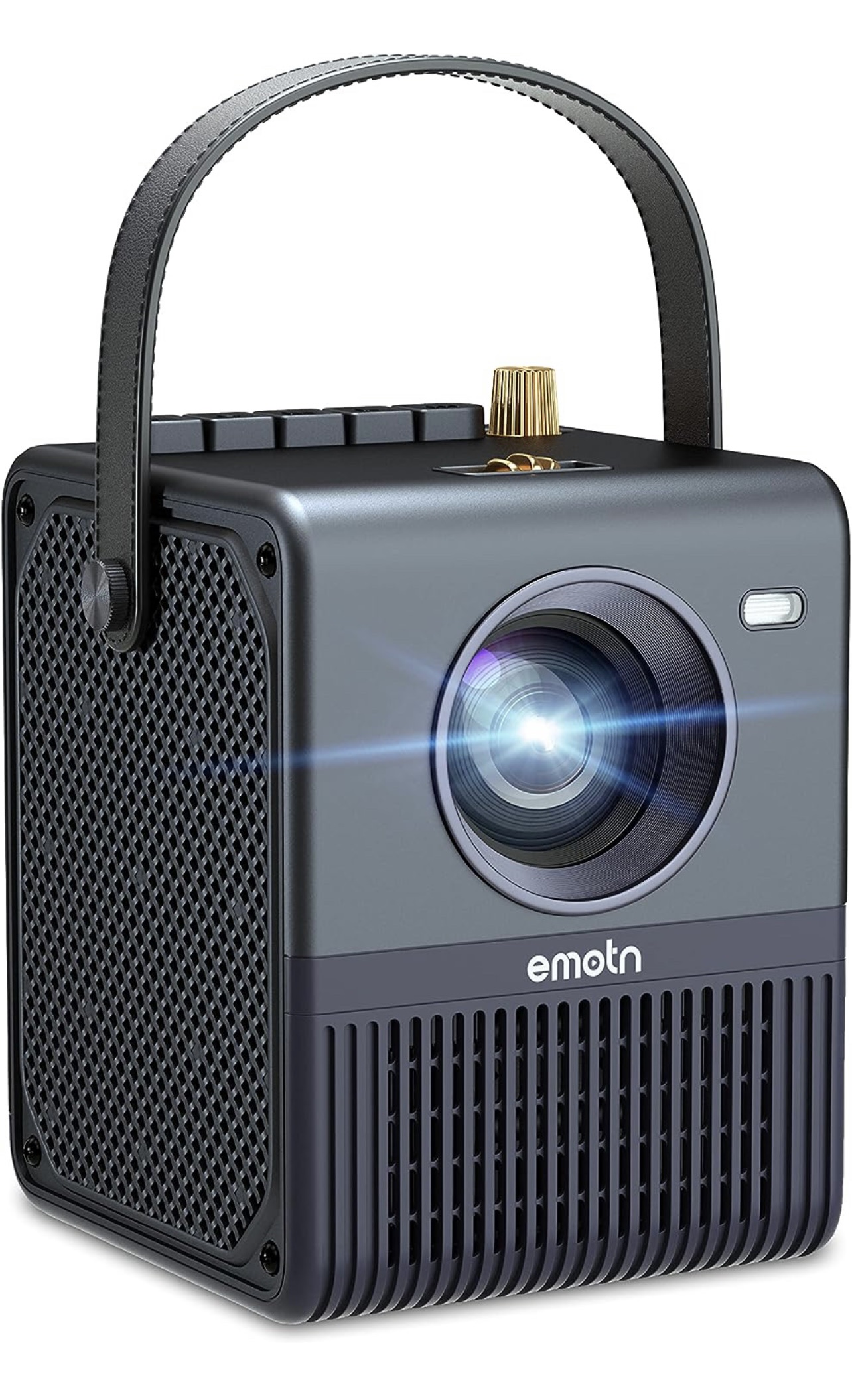 Mini Projector，1080P， Portable Outdoor Projector,Rechargeable thumbnail