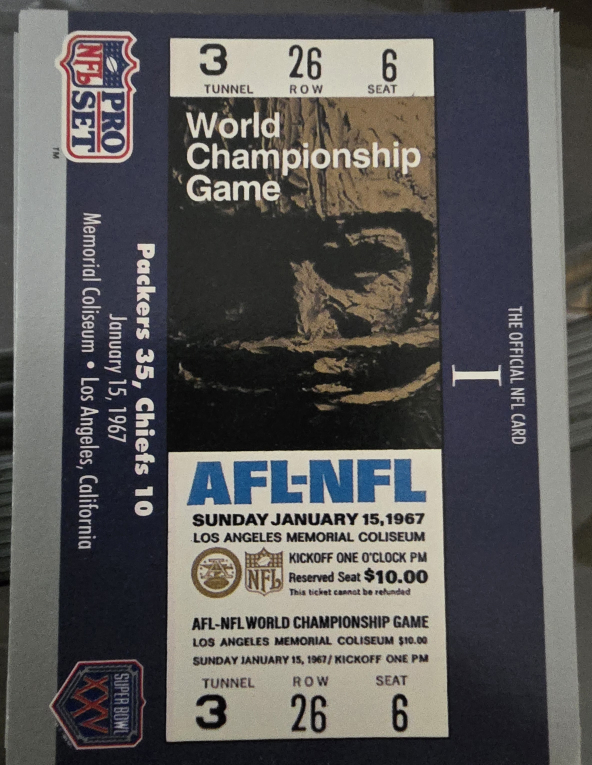 NFL Superbowl XXV LIMITED EDITION Commerative Card Set image indicator(2)