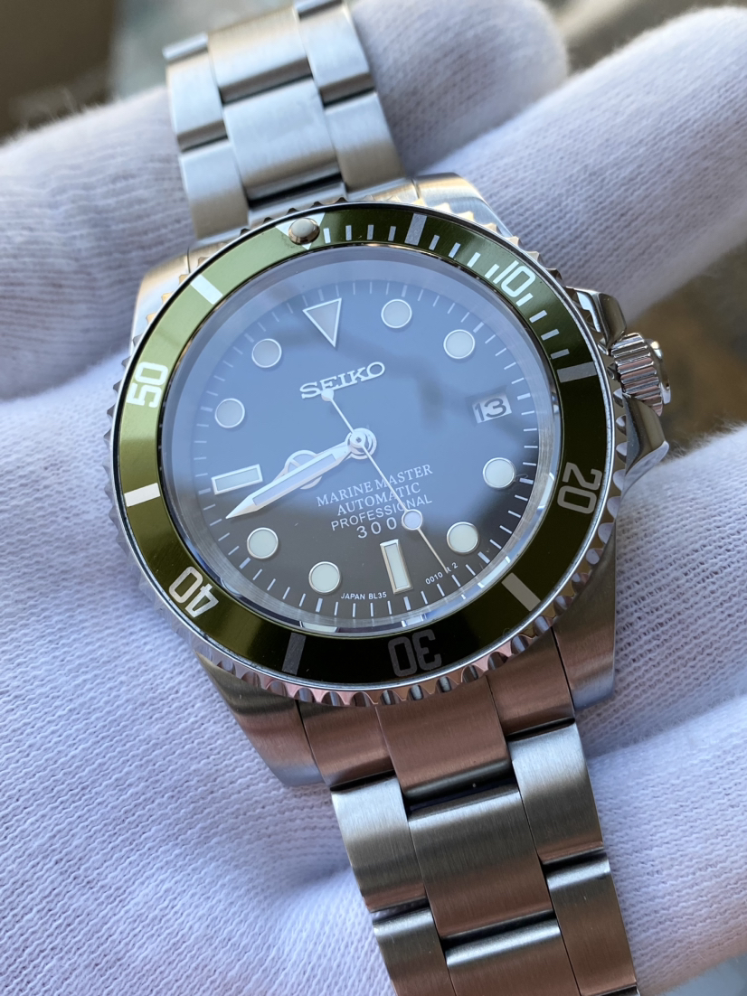 Seiko Custom Mod 40MM NH35a Automatic Dive Watch