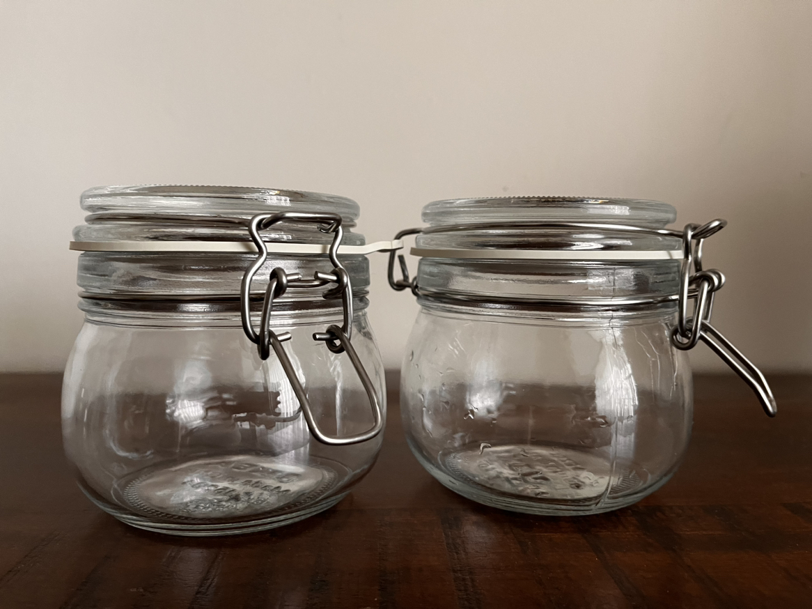 IKEA Korken Jar with Lid - Set of 2