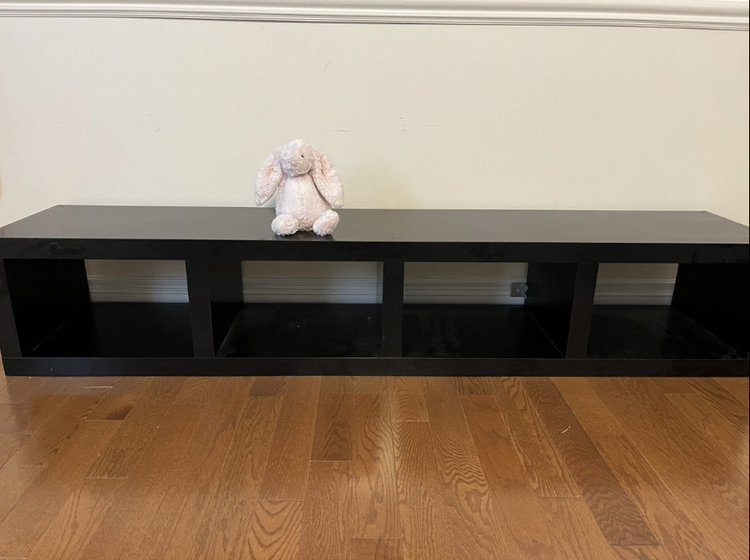 Ikea Lack Book Shelf Storage bench