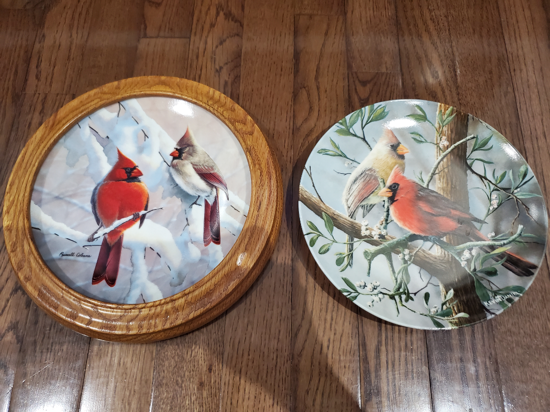 vintage Cardinal collectibe plates excellent used condition thumbnail