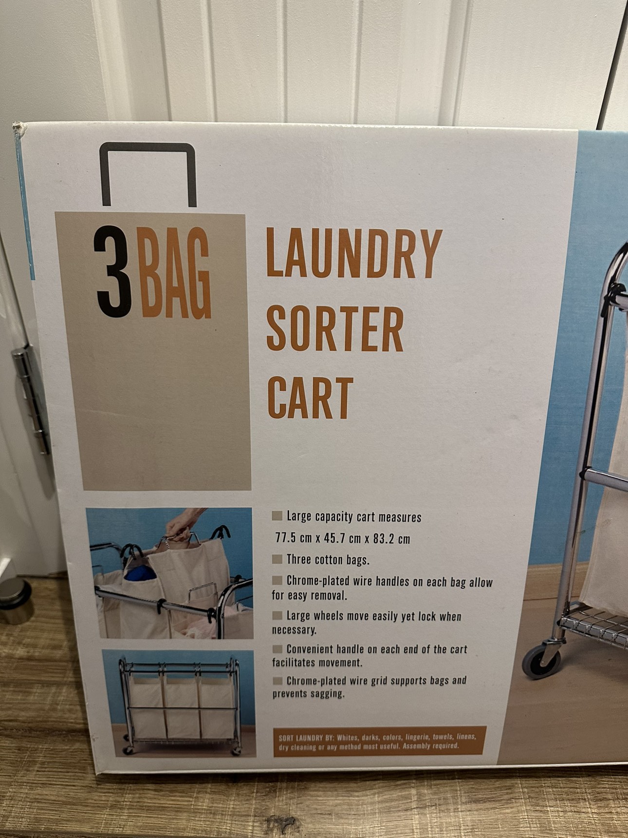 Laundry sorting cart - photo 2