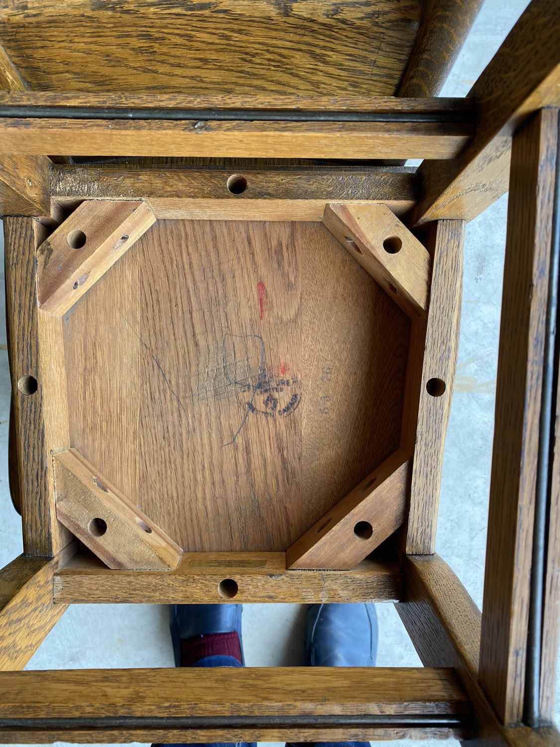 🥕💚Children’s school house oak chairs image indicator(4)