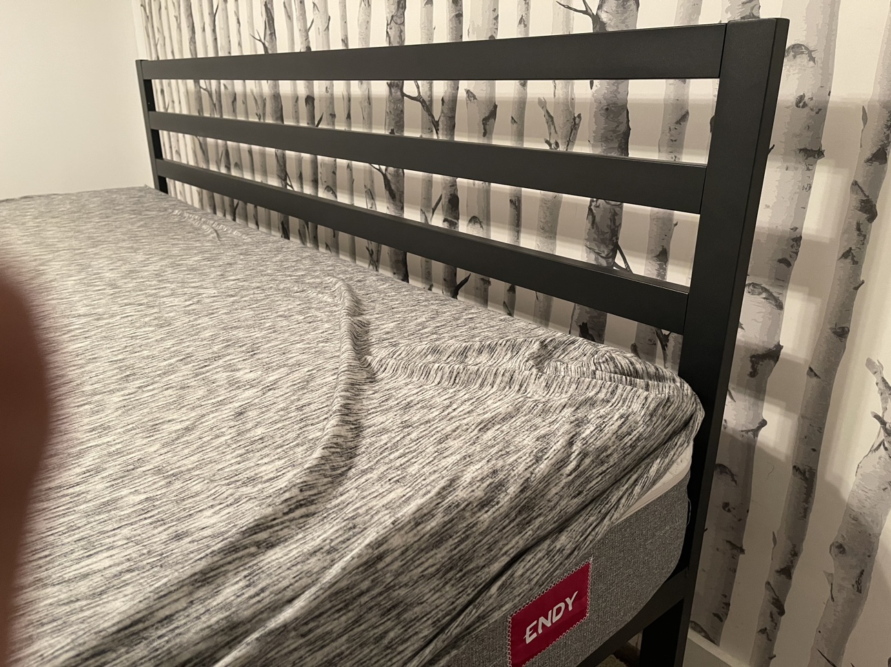 King size frame and Mattress (Endy) - photo 4