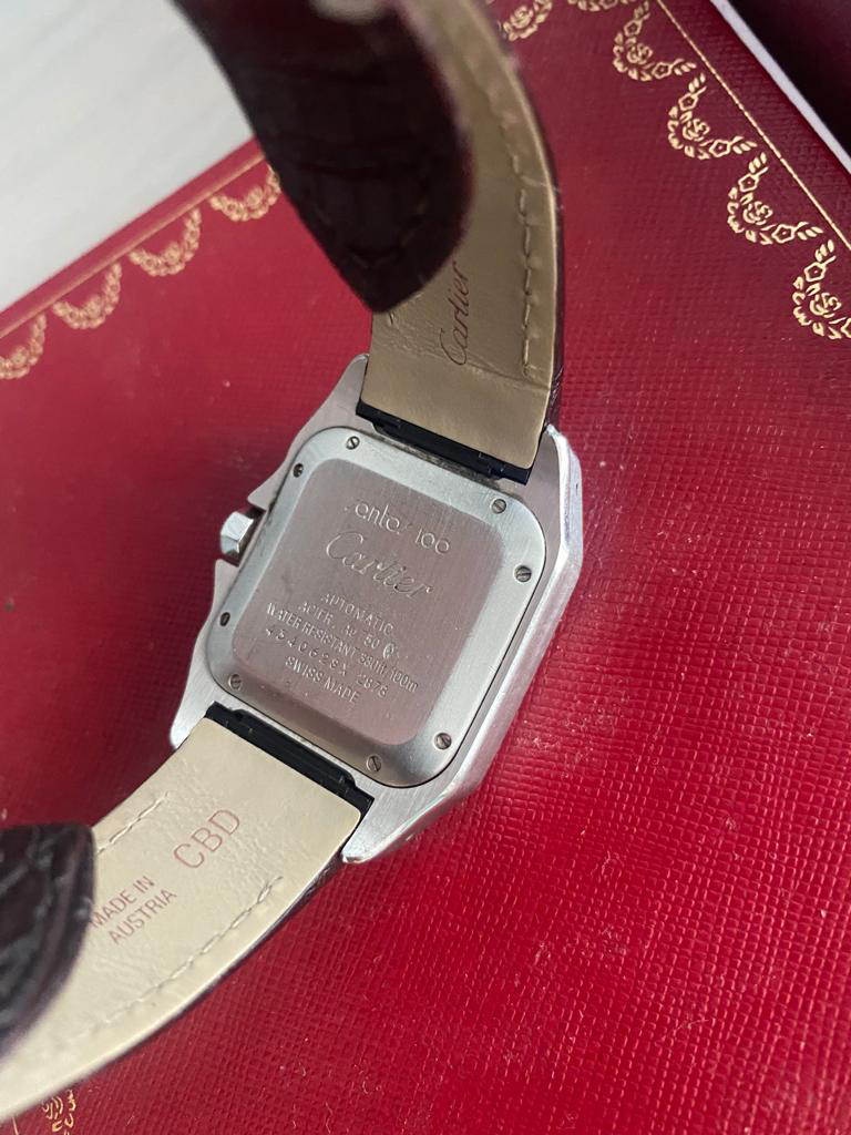 Cartier Santos 100 rose gold - photo 4