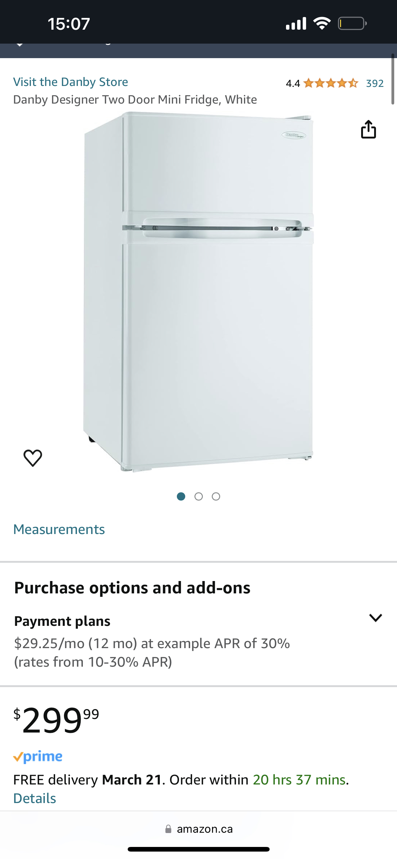 Two-Door Mini Fridge - photo 3