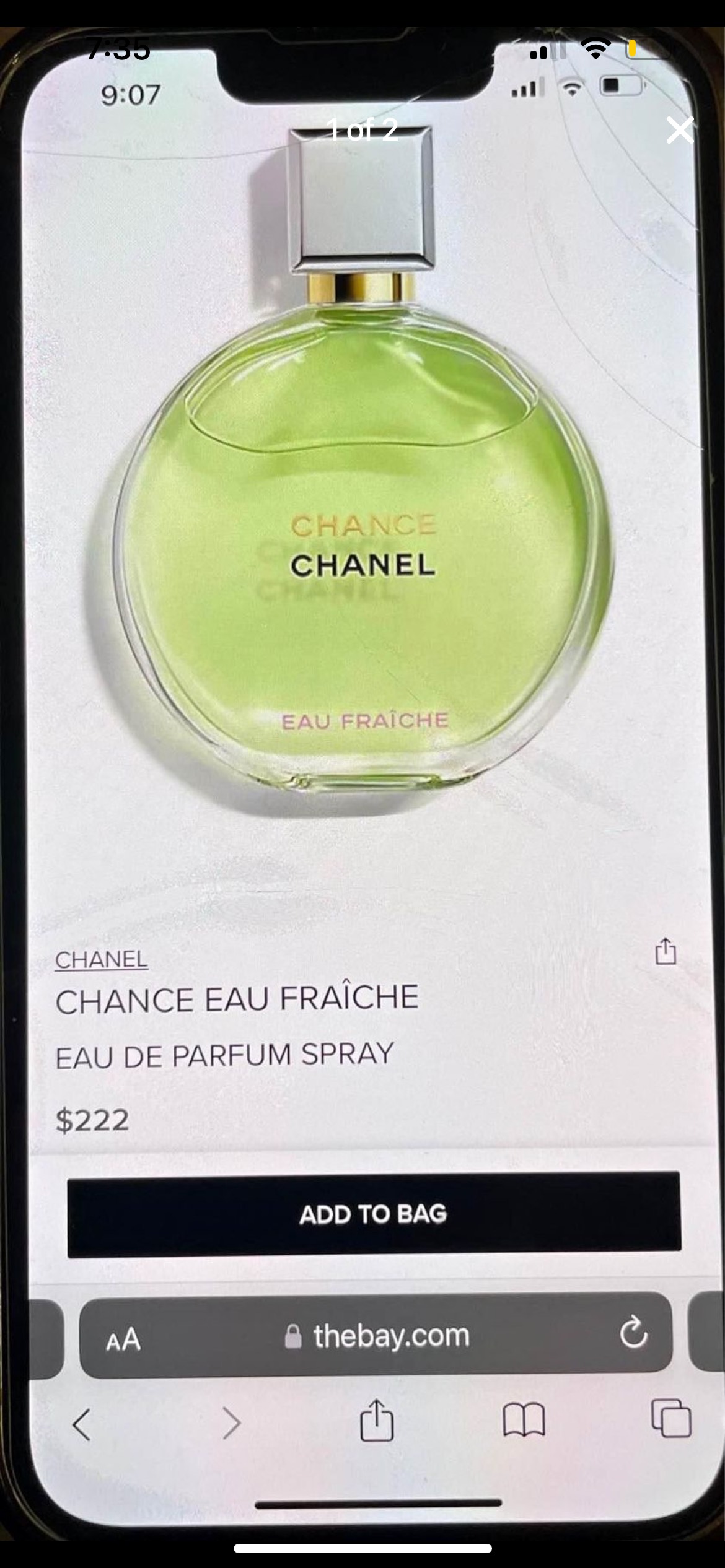 Chanel chance eau de perfume - photo 2
