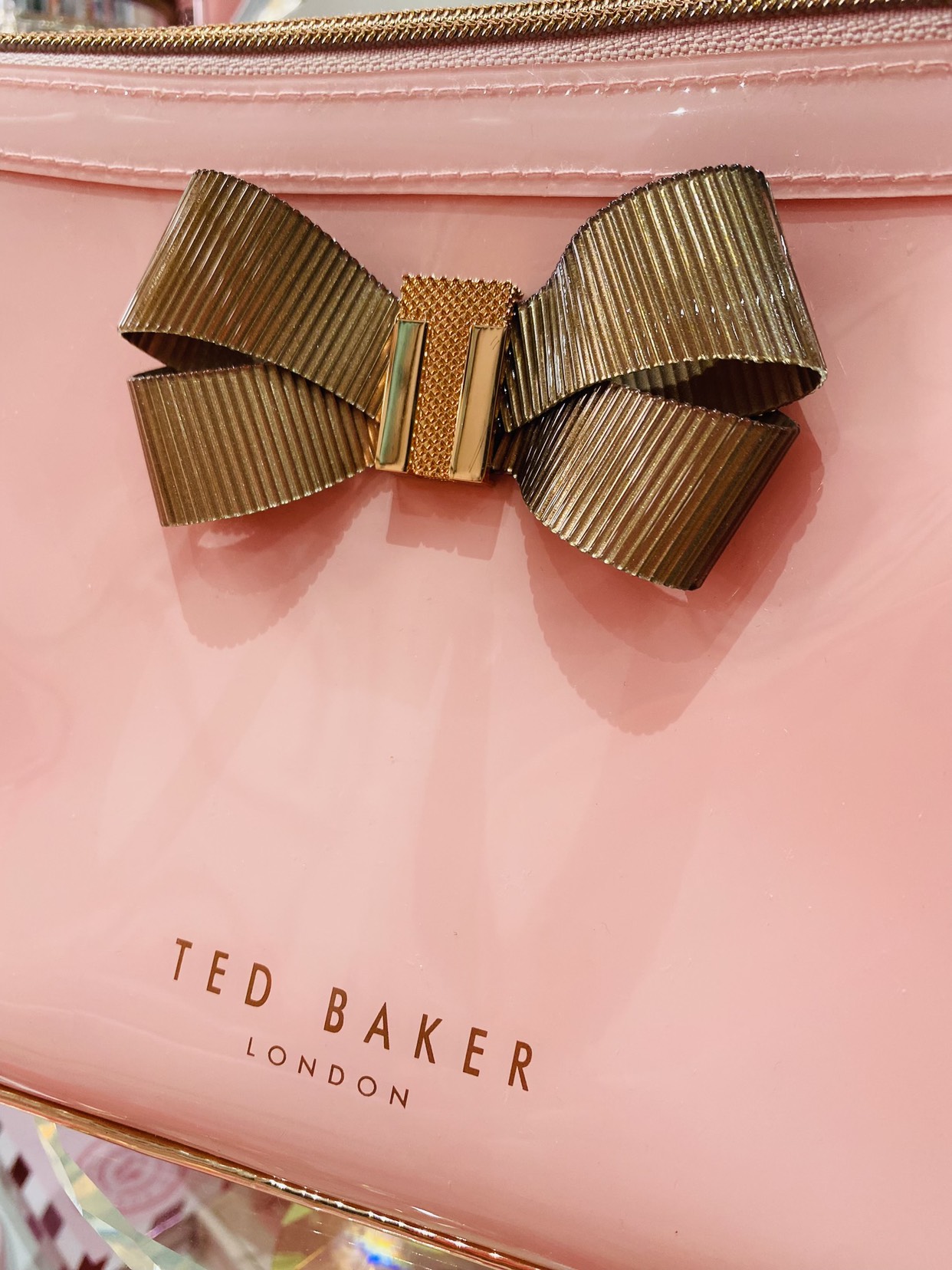 TED BAKER PINK LARGE POUCH - photo 5