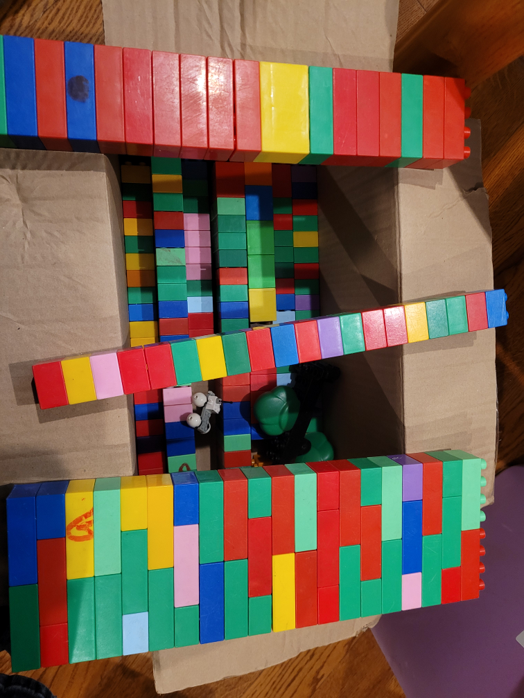 Kids Lego-style Blocks #freecycle - photo 3