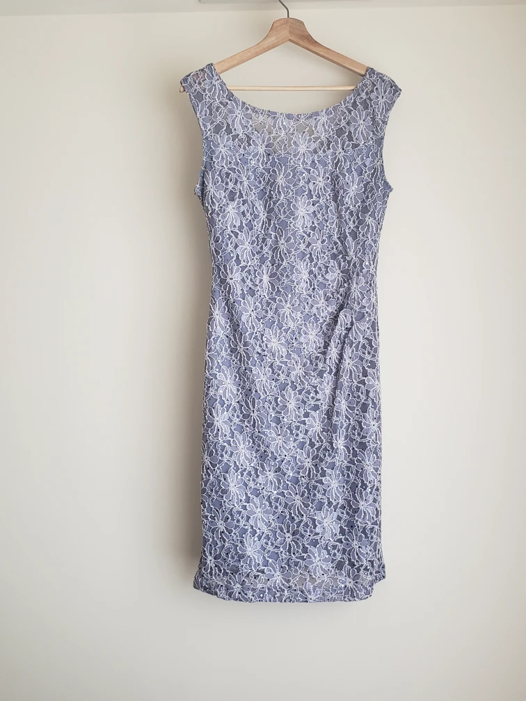 Embroidered Lace Cocktail Dress (lined) image indicator(3)