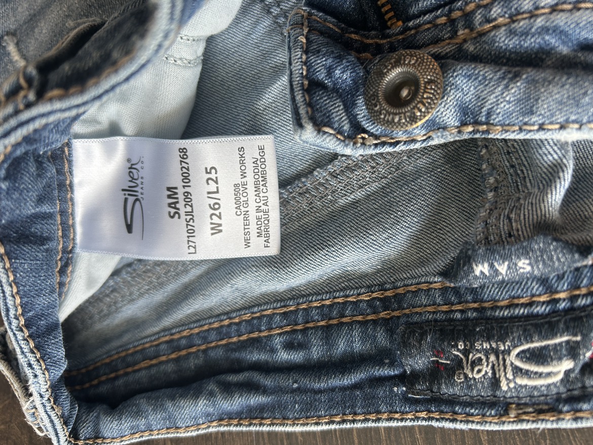 Woman blue jeans - photo 3