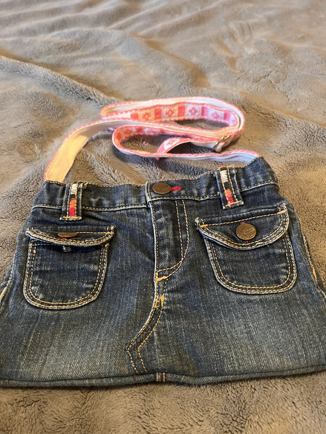 Jeans crossbody bag