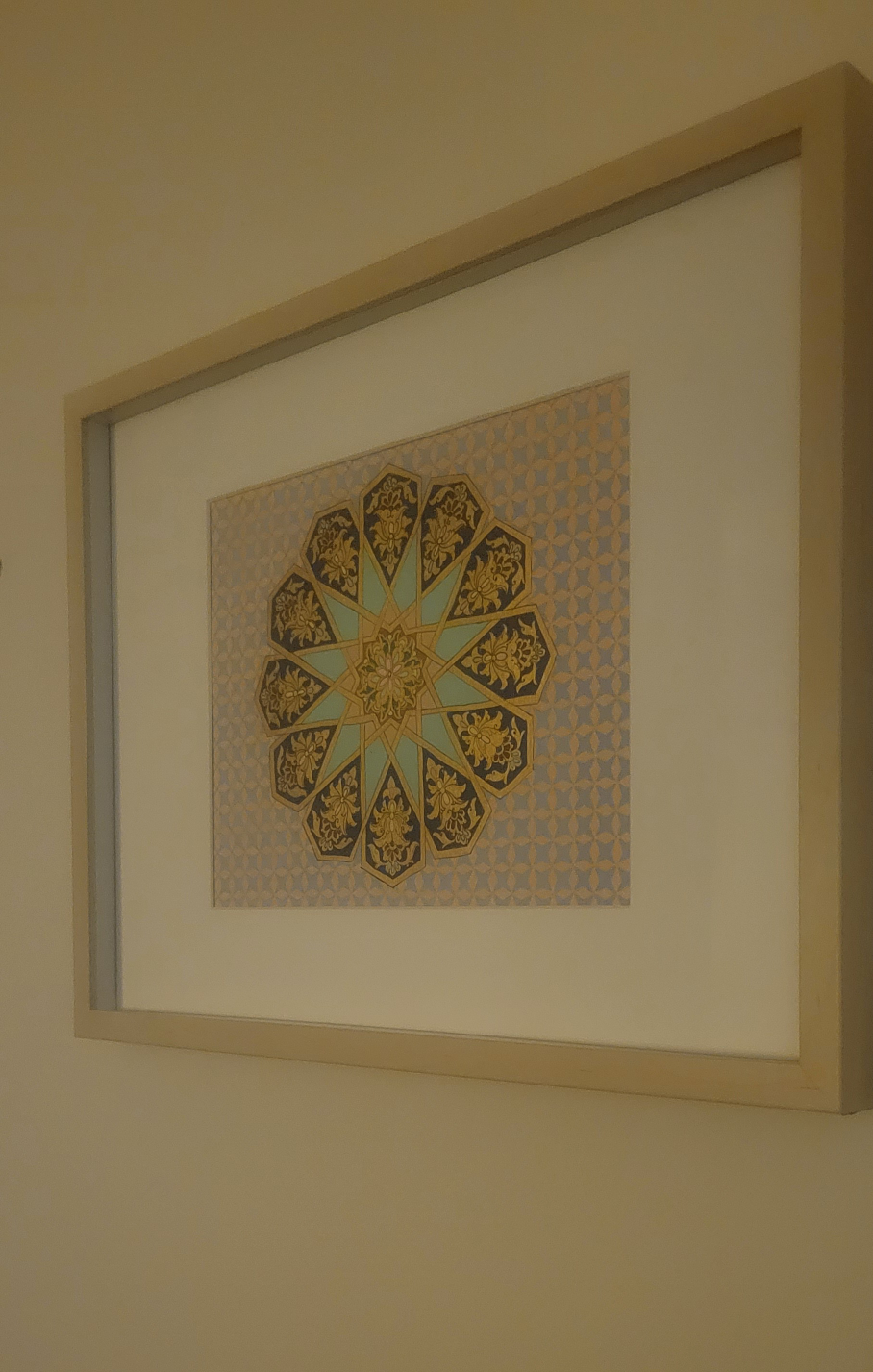 Traditional Persian Pattern Art/ Handmade Geometric Art image indicator(5)